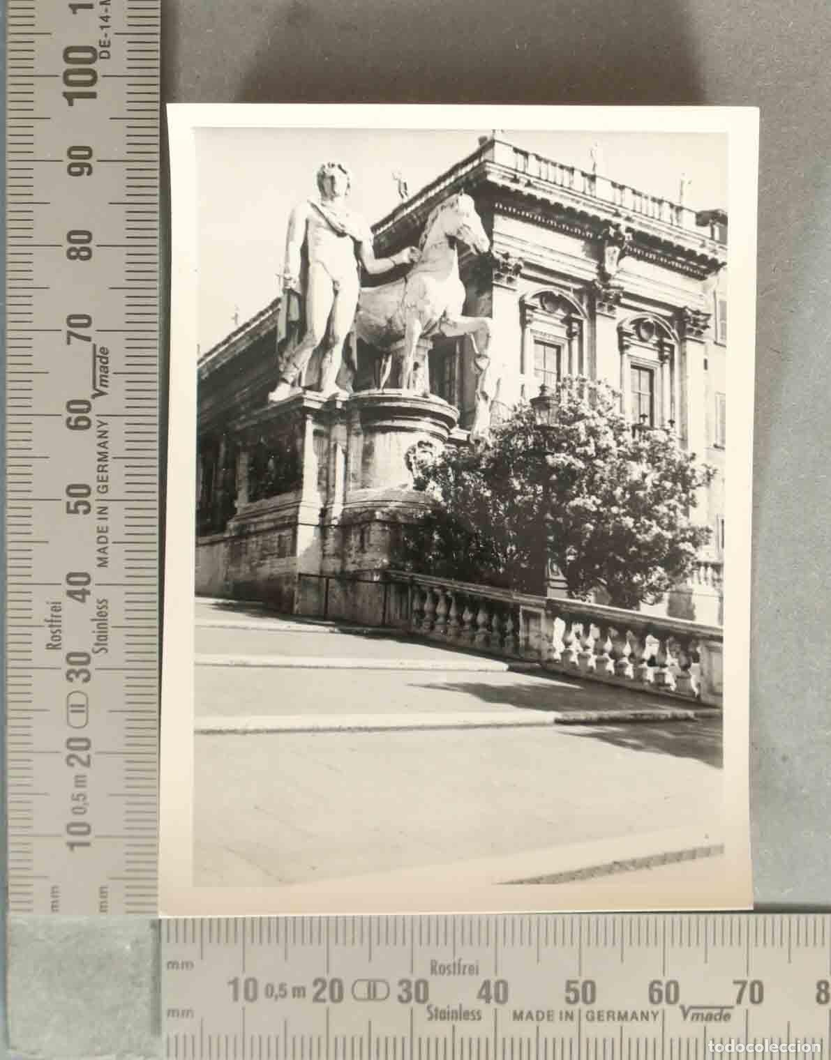 Fotografia antiga: FOTOGRAFIA. EL CAMPODOGLIO ROMA HACIA 1940