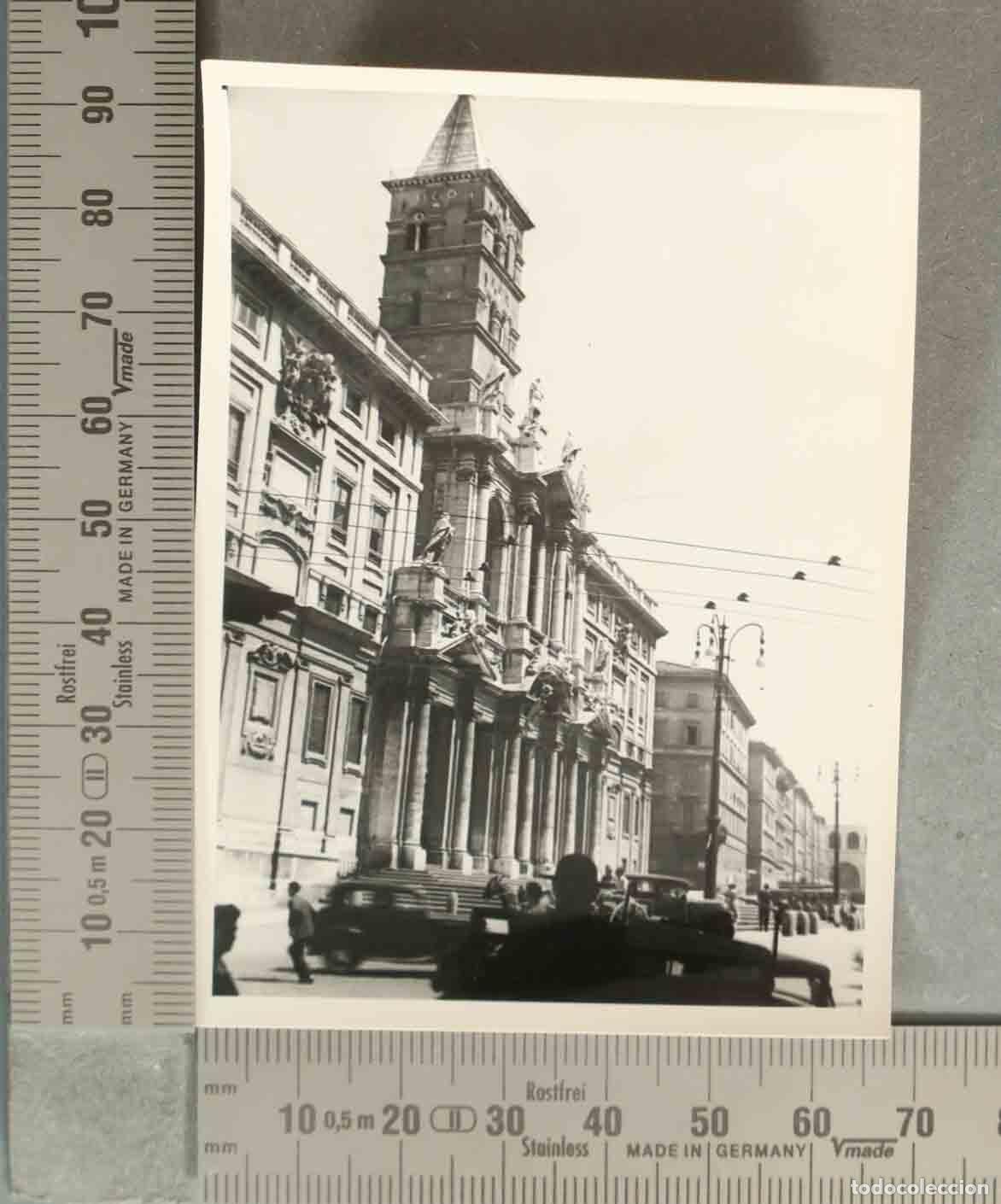 Fotograf&iacute;a antigua: FOTOGRAFIA. Bas&iacute;lica de Santa Mar&iacute;a la Mayor HACIA 1940