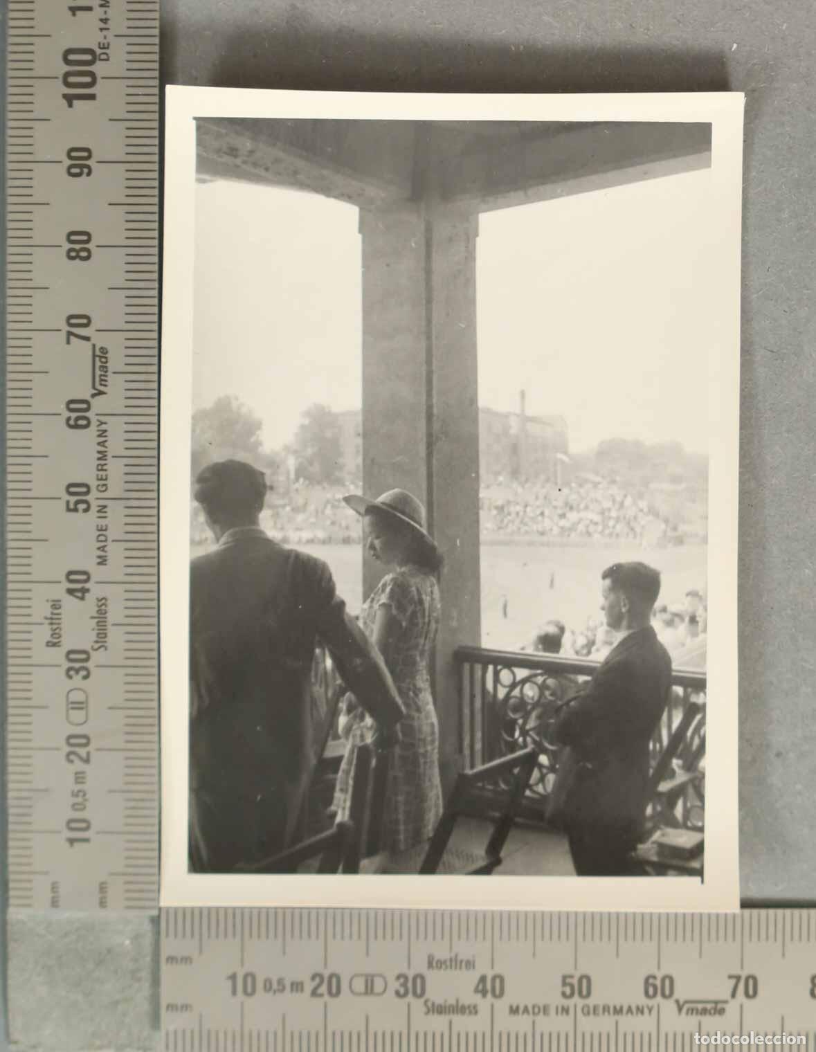 Fotograf&iacute;a antigua: FOTOGRAFIA. MISA TOKIO ESTADIO MEIJI VISITA ESPA&Ntilde;OLA JAPON HACIA 1947