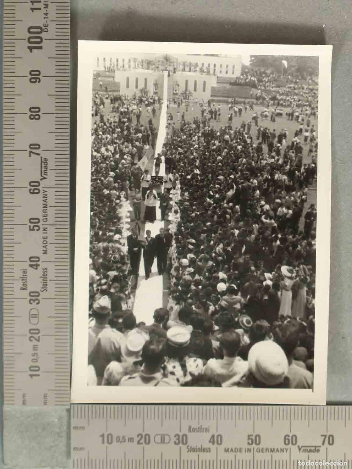 Fotograf&iacute;a antigua: FOTOGRAFIA. MISA TOKIO ESTADIO MEIJI VISITA ESPA&Ntilde;OLA JAPON HACIA 1947
