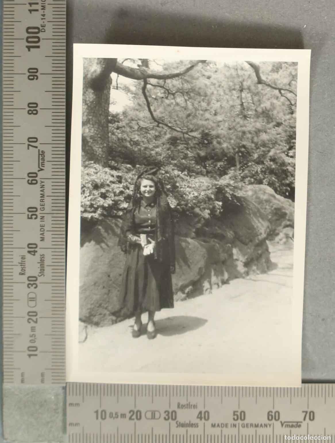 Fotograf&iacute;a antigua: FOTOGRAFIA. MUJER ESPA&Ntilde;OLA JAPON HACIA 1940