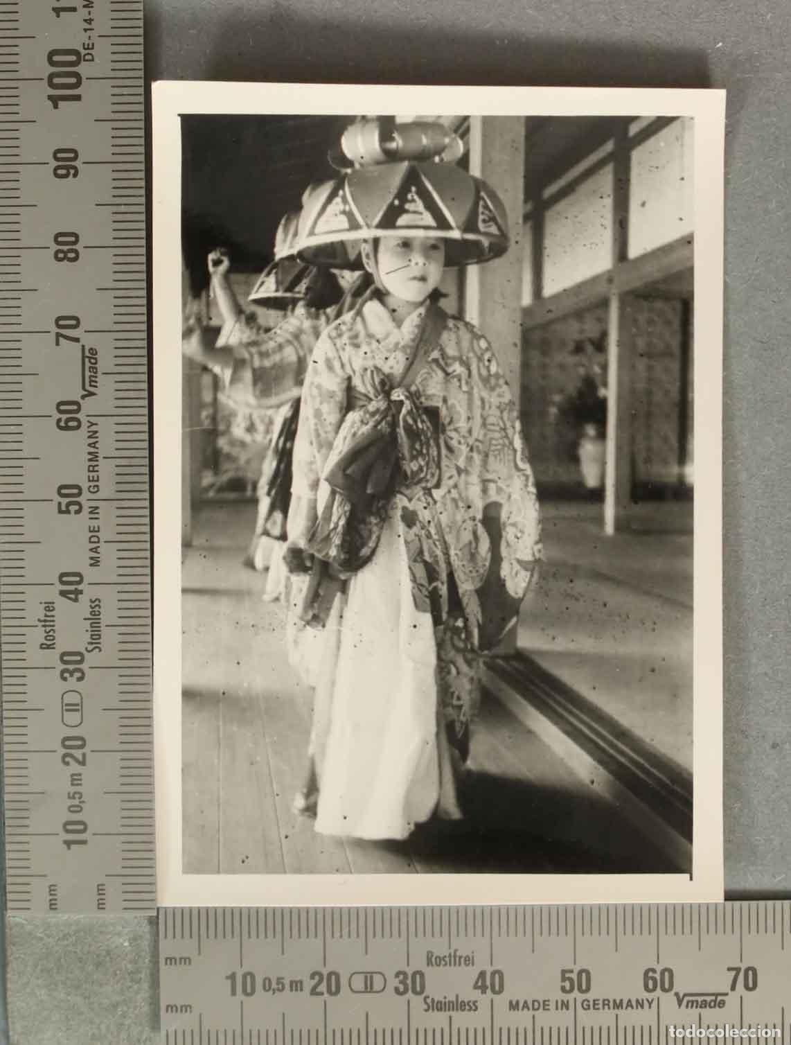 Fotografia antiga: FOTOGRAFIA. NI&Ntilde;A BEPPU JAPON HACIA 1940