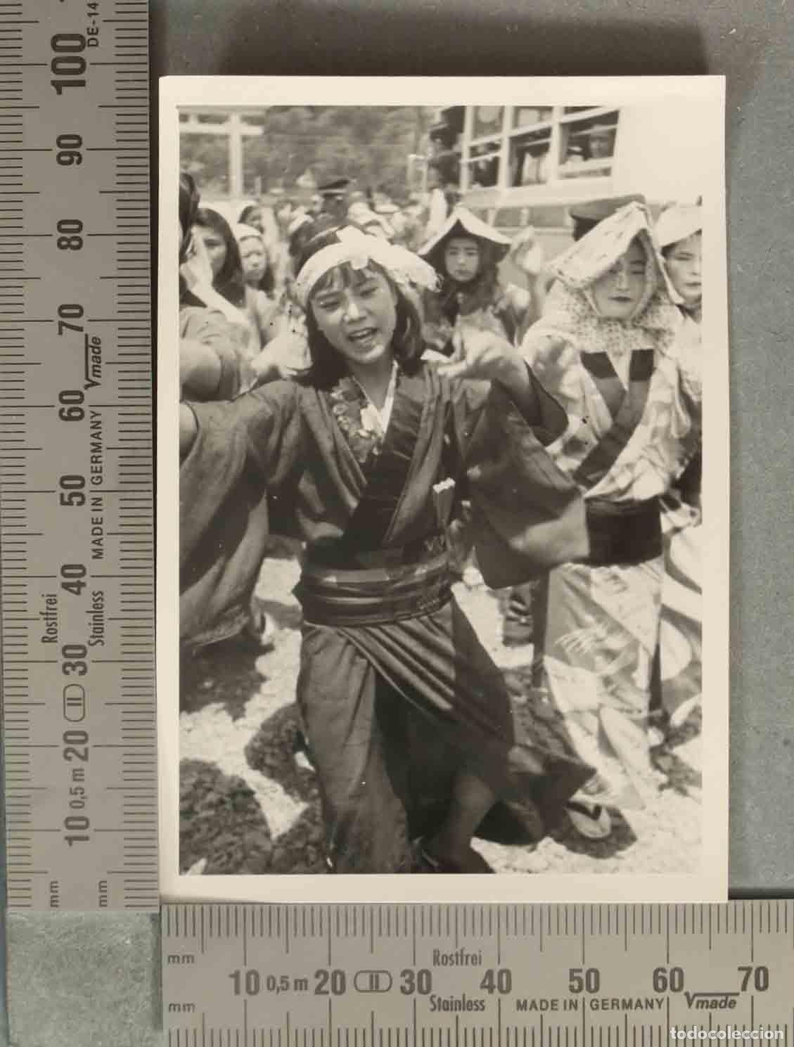 Fotografia antiga: FOTOGRAFIA. KEGOSHIMA. DANZA BUDISTA HACIA 1940