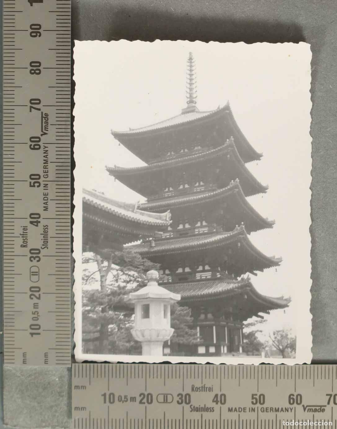 Fotograf&iacute;a antigua: FOTOGRAFIA. NARA. DETALLE TEMPLO HACIA 1940
