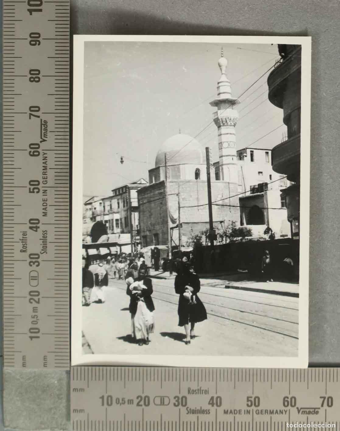 Fotograf&iacute;a antigua: FOTOGRAFIA. VISTA CALLE Damasco HACIA 1940