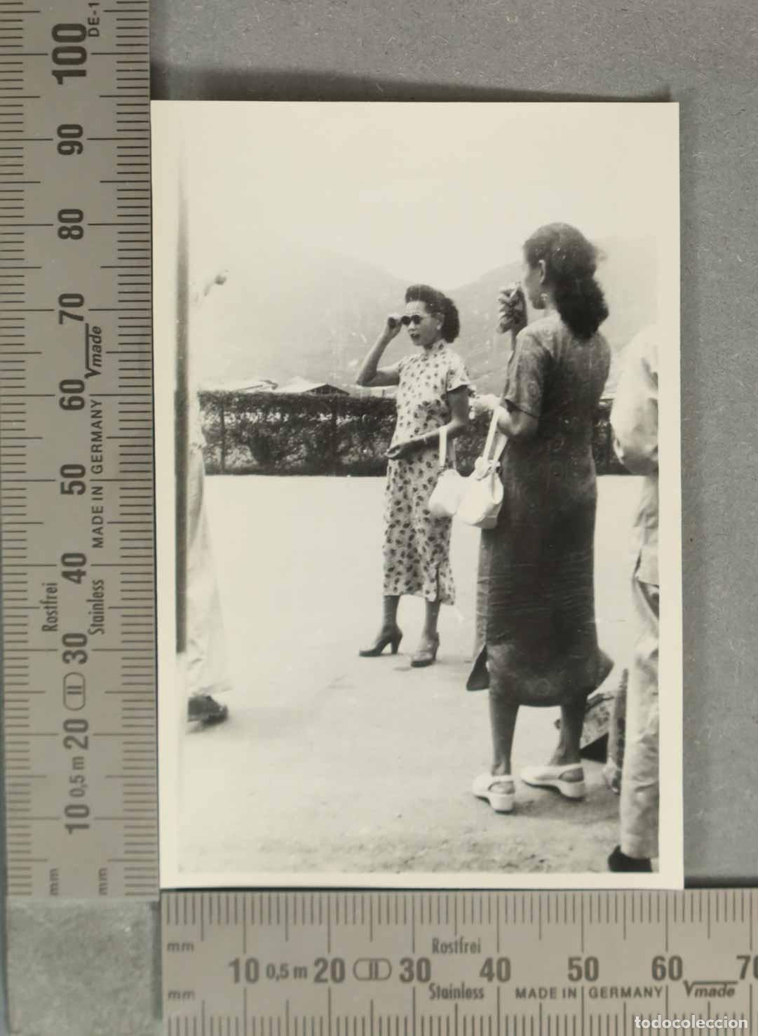 Fotograf&iacute;a antigua: FOTOGRAFIA. Escena de mujeres HONGKONESAS HACIA 1940