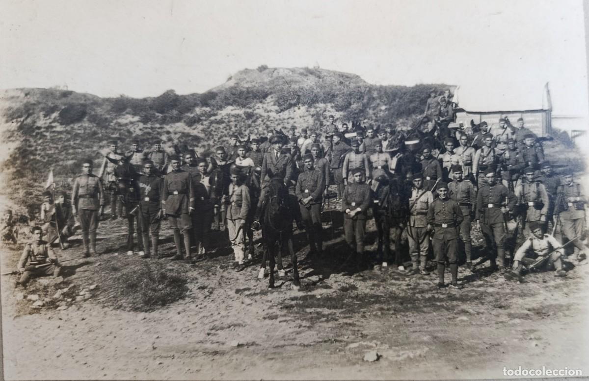 Fotograf&iacute;a antigua: FOTO ORIGINAL. MANIOBRAS MILITARES EN MALLORCA. FOTO DURAN. A&Ntilde;OS 20.