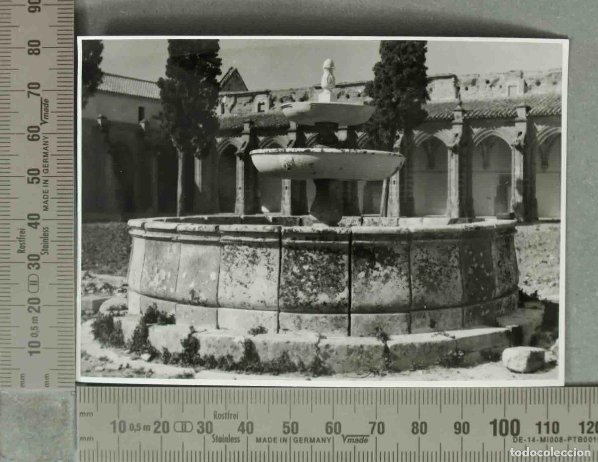 Antique Photography: FOTOGRAFIA. FUENTE PATIO. CARTUJA DE JEREZ HACIA 1940