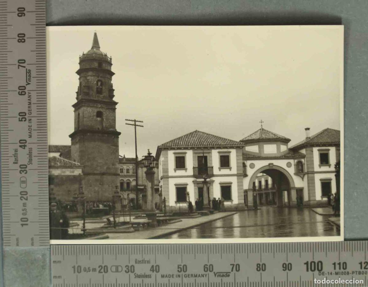 Fotograf&iacute;a antigua: FOTOGRAFIA. VISTA PLAZA. ANDUJAR. HACIA 1940