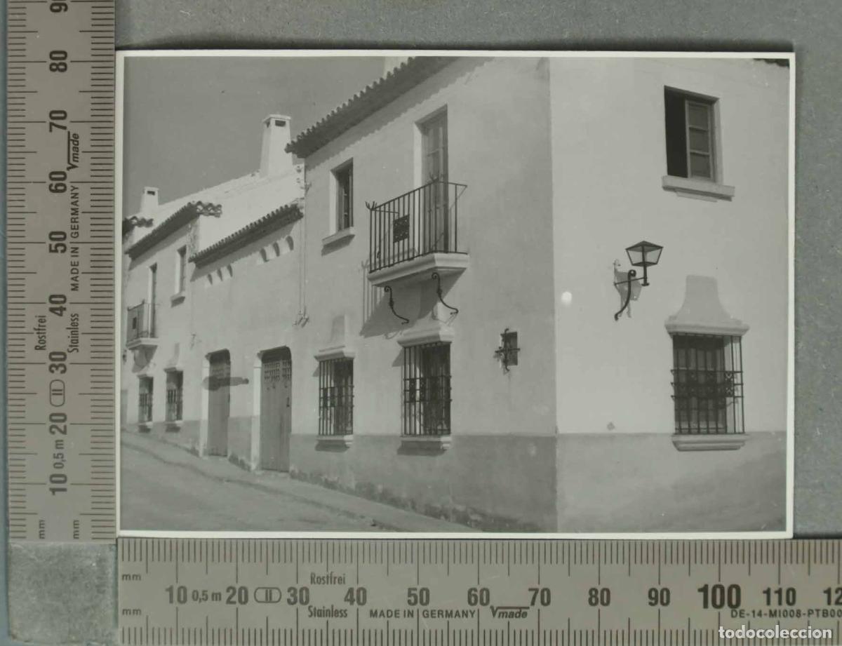Fotograf&iacute;a antigua: FOTOGRAFIA. VISTA DE CALLE. MARMOLEJO. HACIA 1940