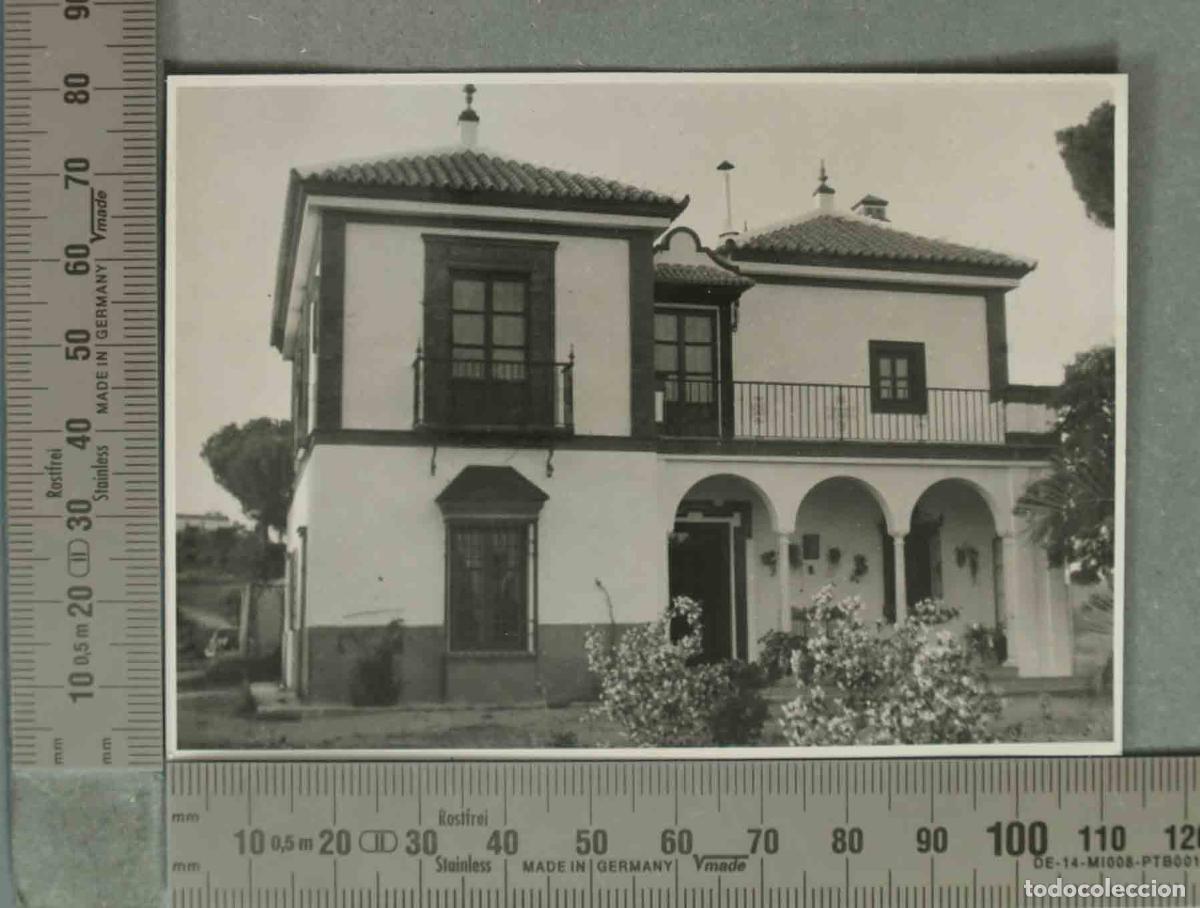 Fotograf&iacute;a antigua: FOTOGRAFIA. VISTA DE VIVIENDA. ANDUJAR HACIA 1940