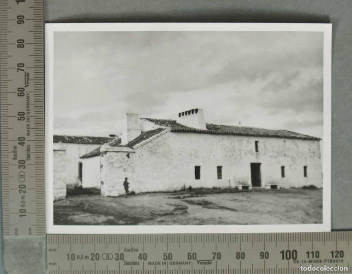 Fotograf&iacute;a antigua: FOTOGRAFIA. VISTA DE GRANJA. EL YEG&Uuml;ERIZO. HACIA 1940
