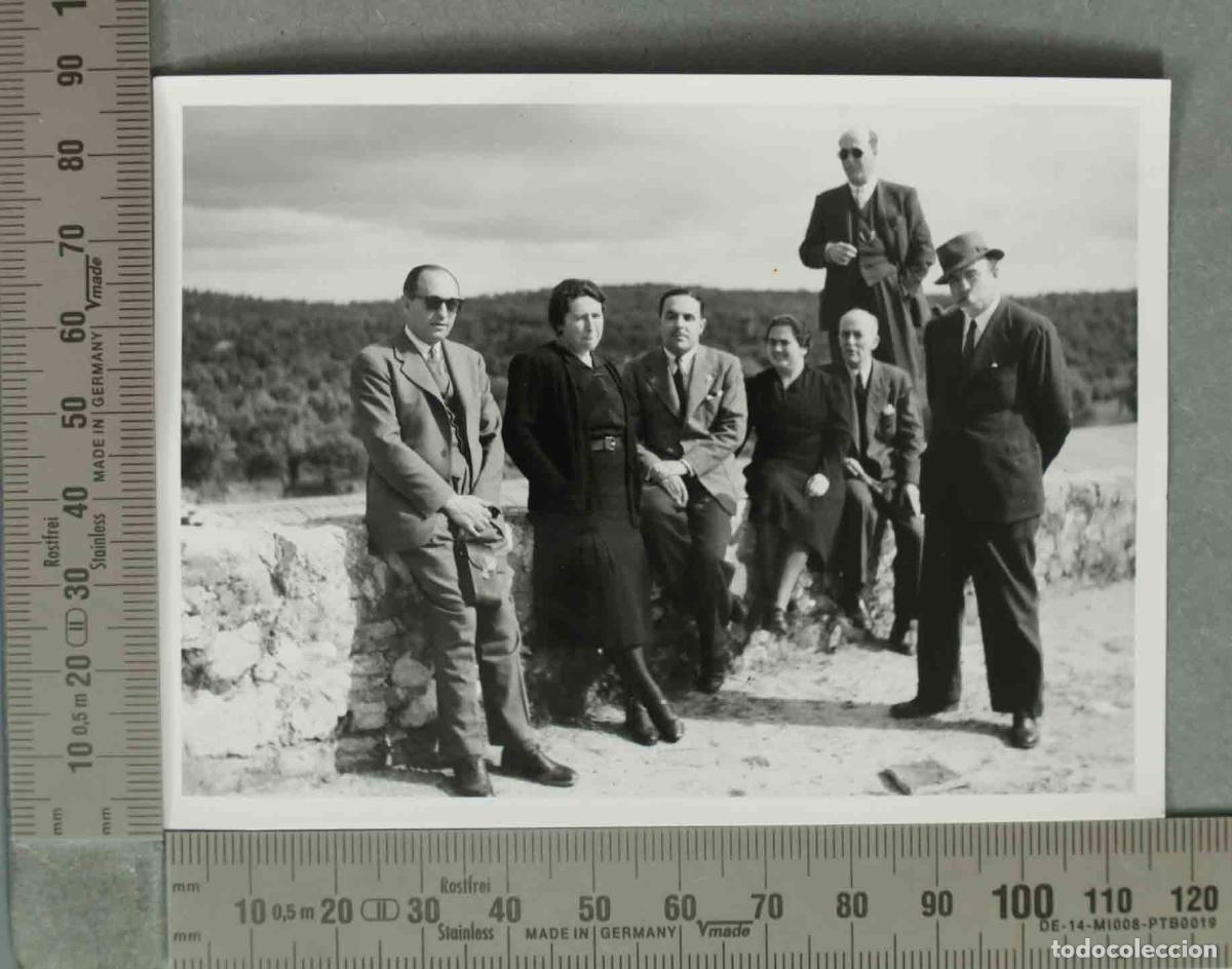 Fotograf&iacute;a antigua: FOTOGRAFIA. SE&Ntilde;ORES EN EL CAMPO. HACIA 1940