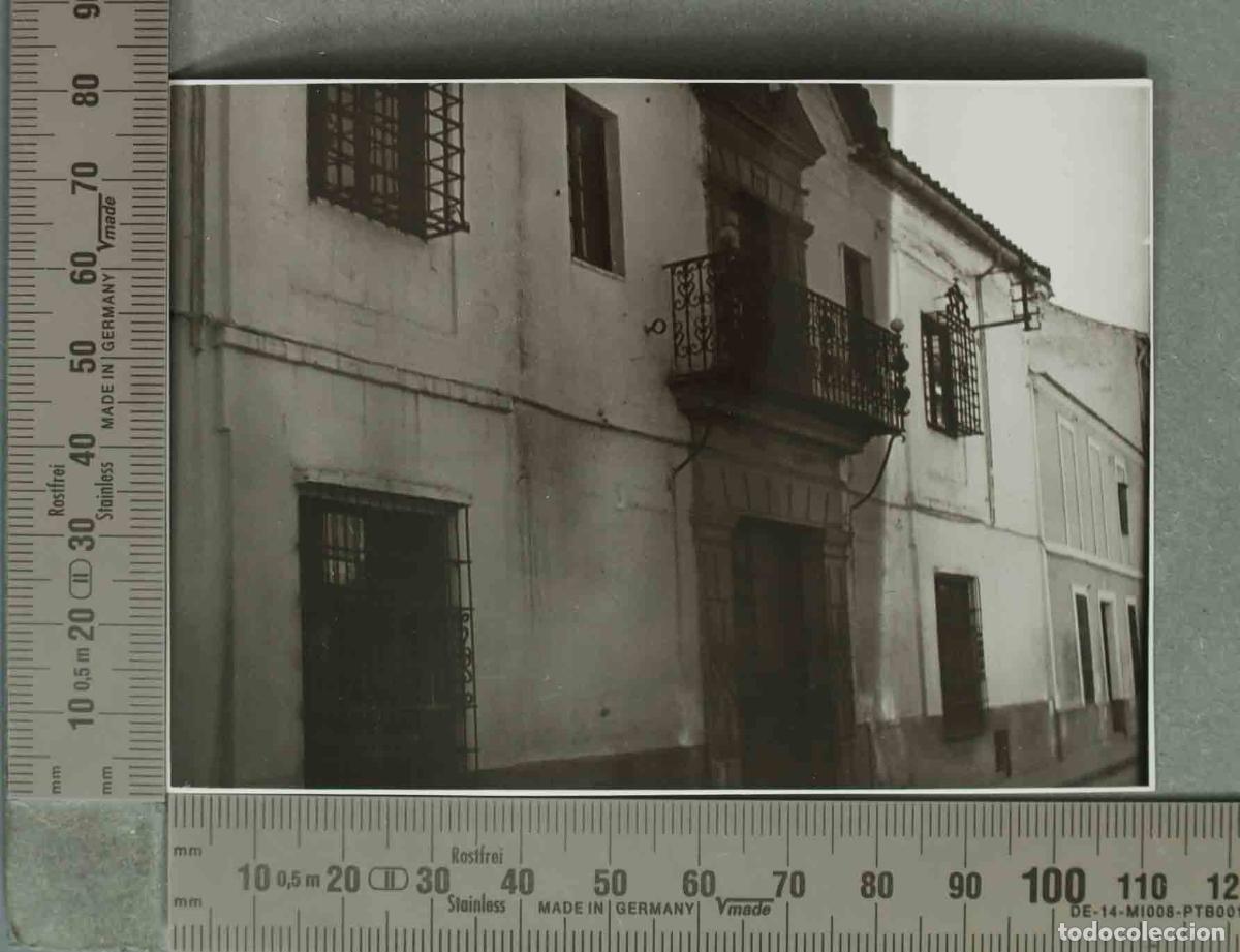 Alte Fotografie: FOTOGRAFIA. VISTA DE VIVIENDA. ANDUJAR. 1941