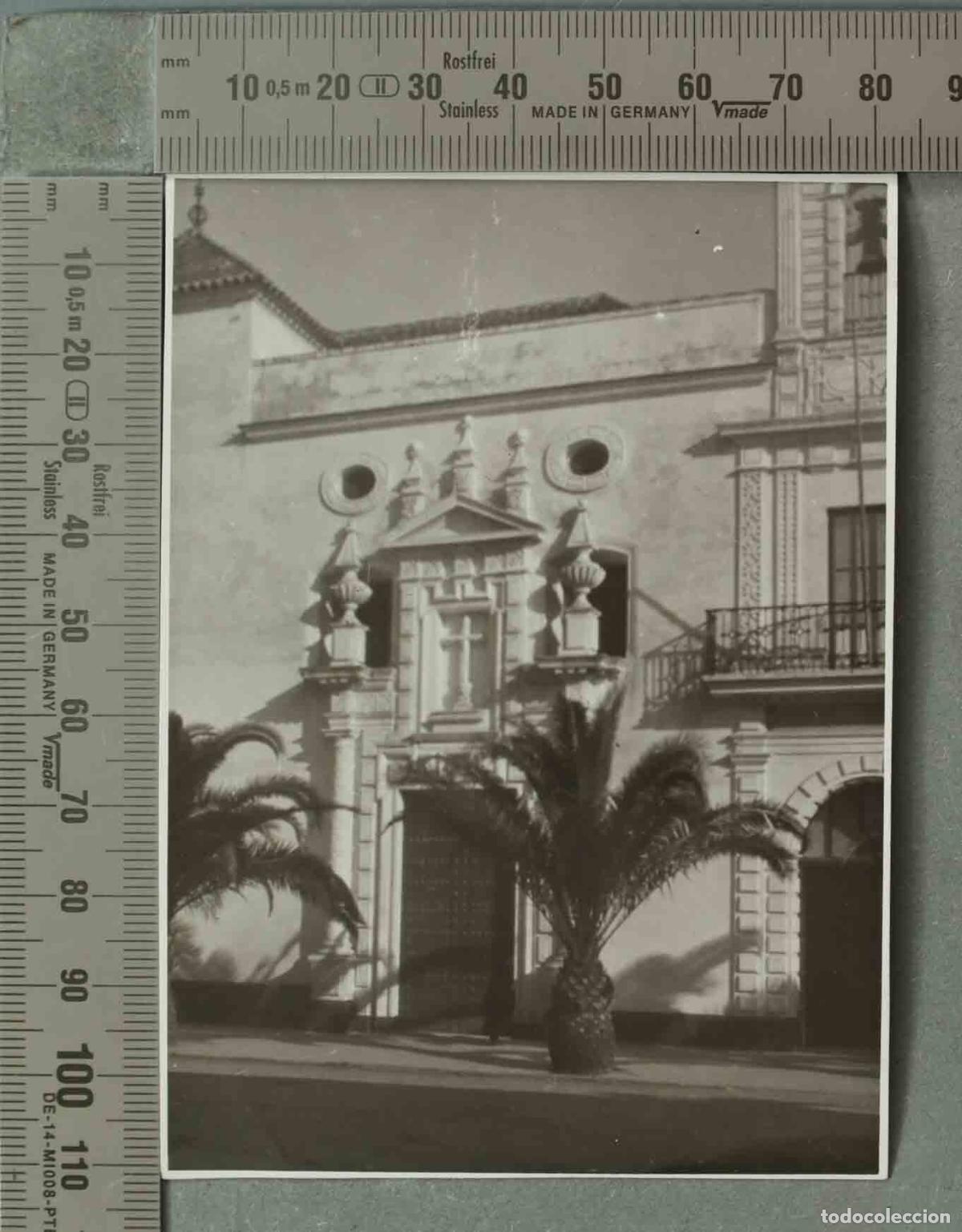 Fotograf&iacute;a antigua: FOTOGRAFIA. IGLESIA PUERTO DE SANTA MARIA HACIA 1940