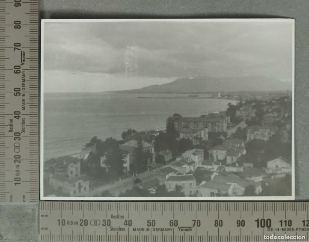 Fotograf&iacute;a antigua: FOTOGRAFIA. VISTA COSTA DE MALAGA HACIA 1940
