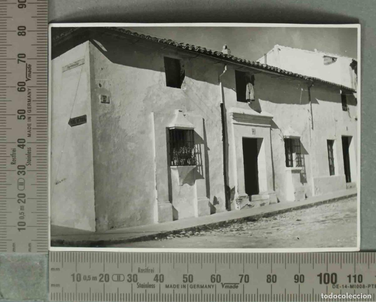 Fotografia antiga: FOTOGRAFIA. VISTA DE CALLE RONDA HACIA 1940
