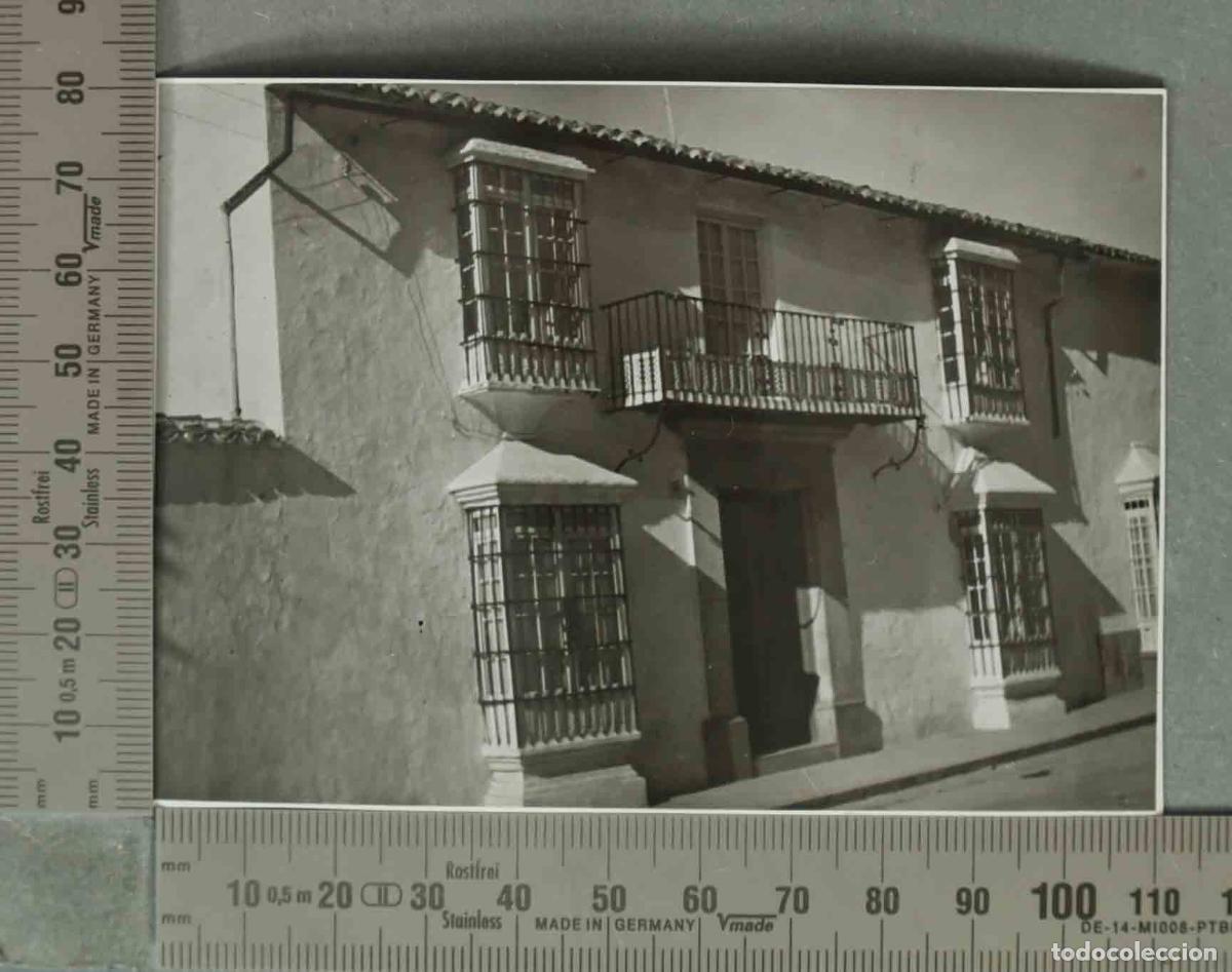 Fotograf&iacute;a antigua: FOTOGRAFIA. VISTA DE VIVIENDA. RONDA HACIA 1940