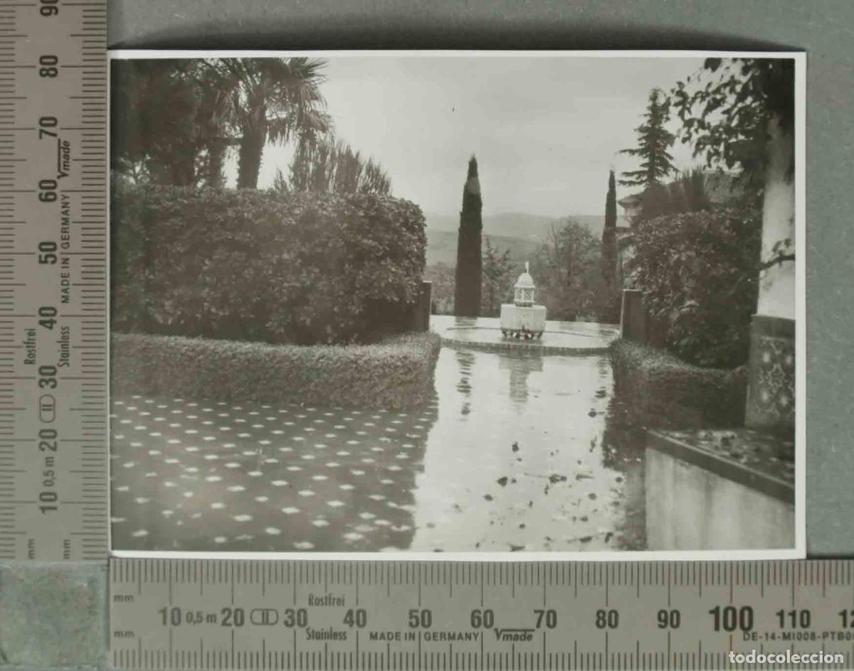 Fotograf&iacute;a antigua: FOTOGRAFIA. PARQUE Y FUENTE RONDA HACIA 1940
