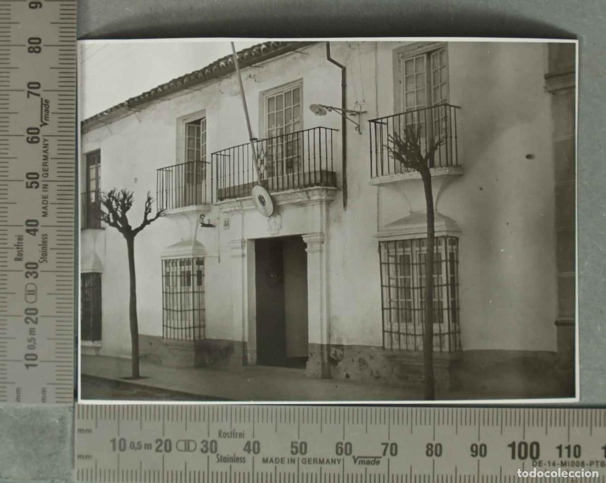 Fotograf&iacute;a antigua: FOTOGRAFIA. EDIFICIO ORGANISMO OFICIAL RONDA HACIA 1940