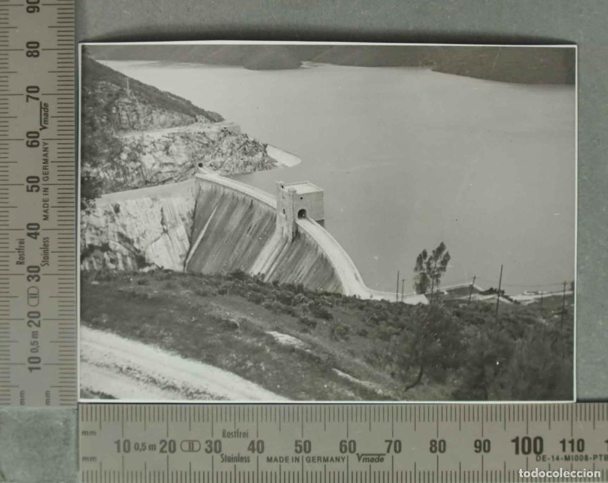Fotograf&iacute;a antigua: FOTOGRAFIA. PRESA EMBALSE EL JANDULA JAEN 1941