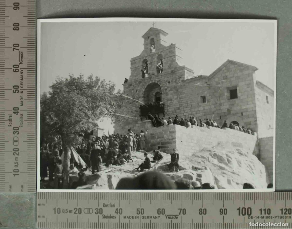 Fotograf&iacute;a antigua: FOTOGRAFIA. MISA ROMERIA INAUGURACION SANTUARIO VIRGEN DE LA CABEZA