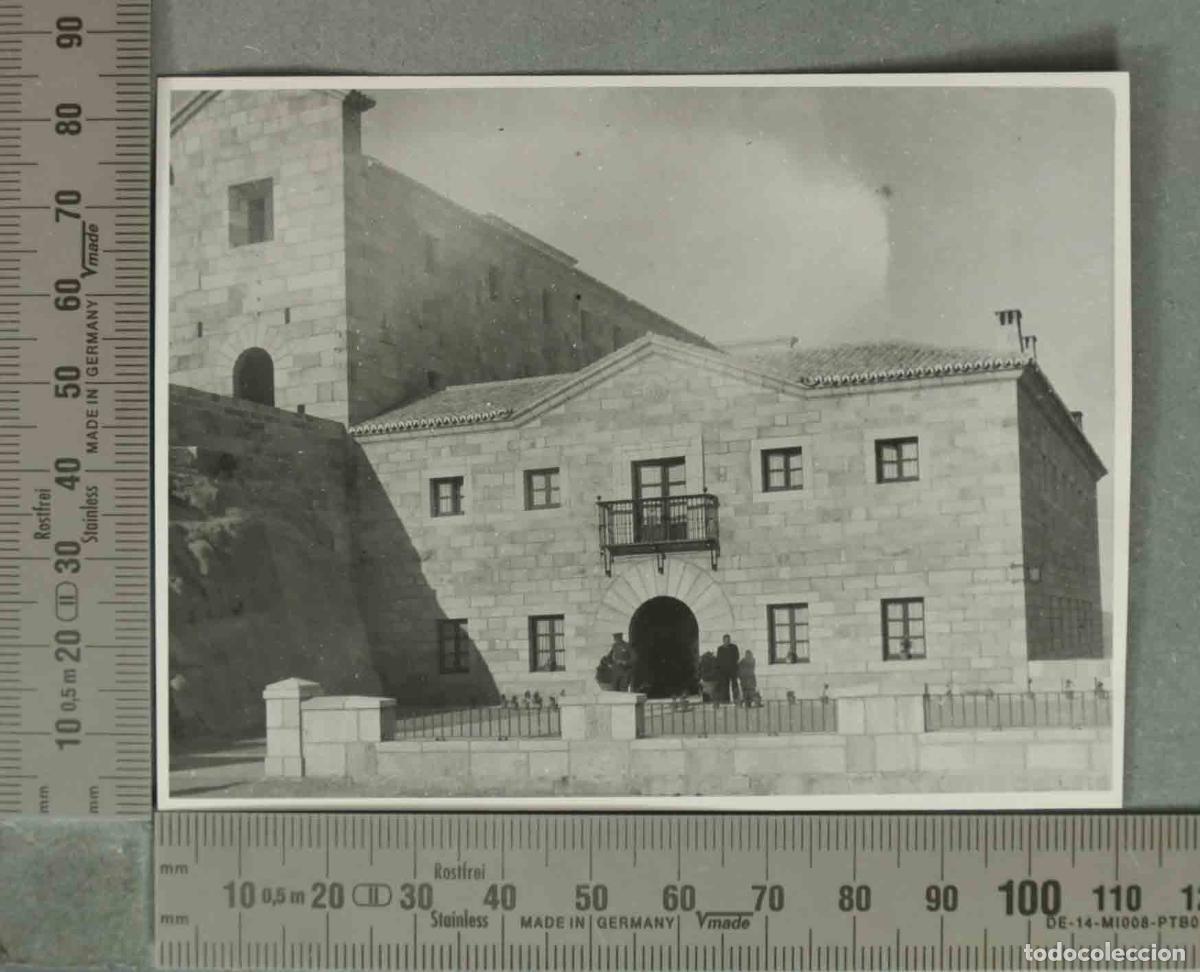 Fotograf&iacute;a antigua: FOTOGRAFIA. RECONSTRUCCION SANTUARIO VIRGEN DE LA CABEZA HACIA 1940