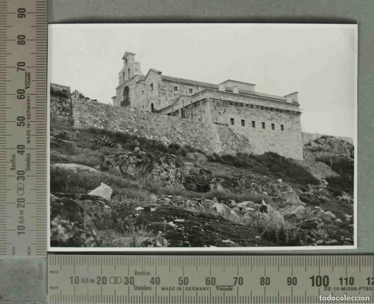 Fotograf&iacute;a antigua: FOTOGRAFIA. RECONSTRUCCION SANTUARIO VIRGEN DE LA CABEZA HACIA 1940