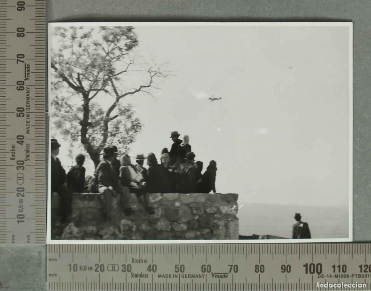 Fotograf&iacute;a antigua: FOTOGRAFIA. ACTO RECONSTRUCCION EN EL SANTUARIO DE LA VIRGEN DE LA CABEZA HACIA 1940