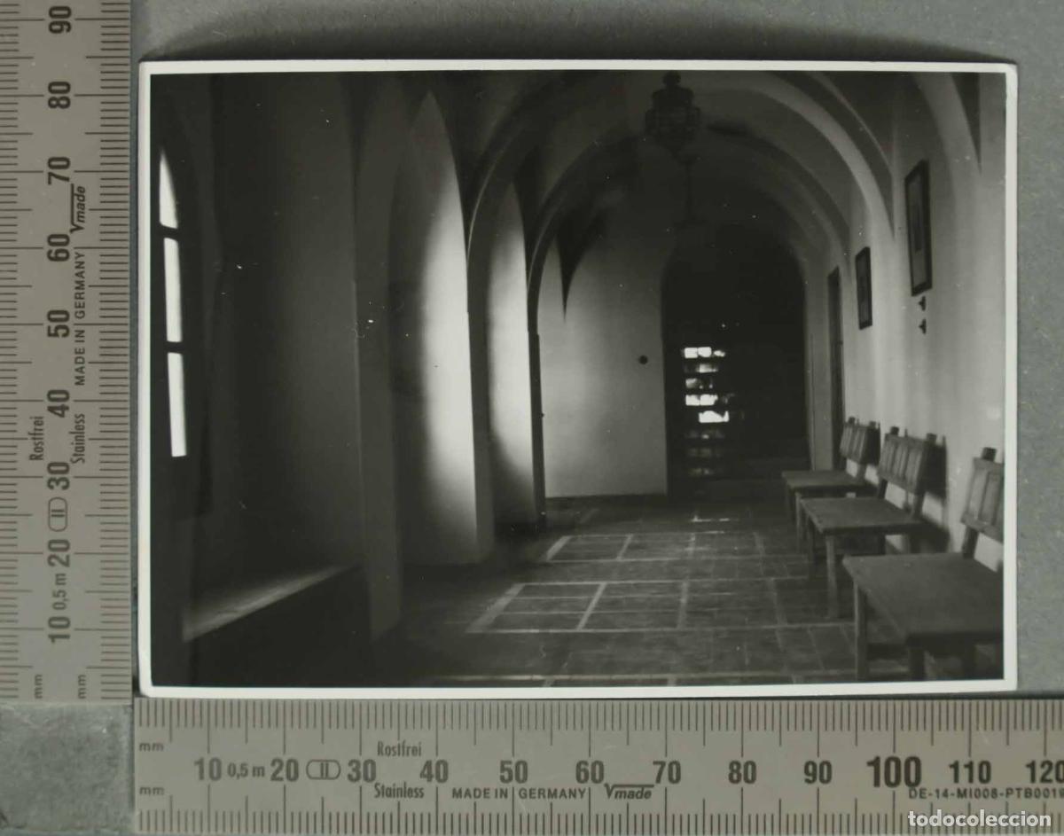 Fotograf&iacute;a antigua: FOTOGRAFIA. INTERIOR DEL SANTUARIO DE LA VIRGEN DE LA CABEZA HACIA 1940