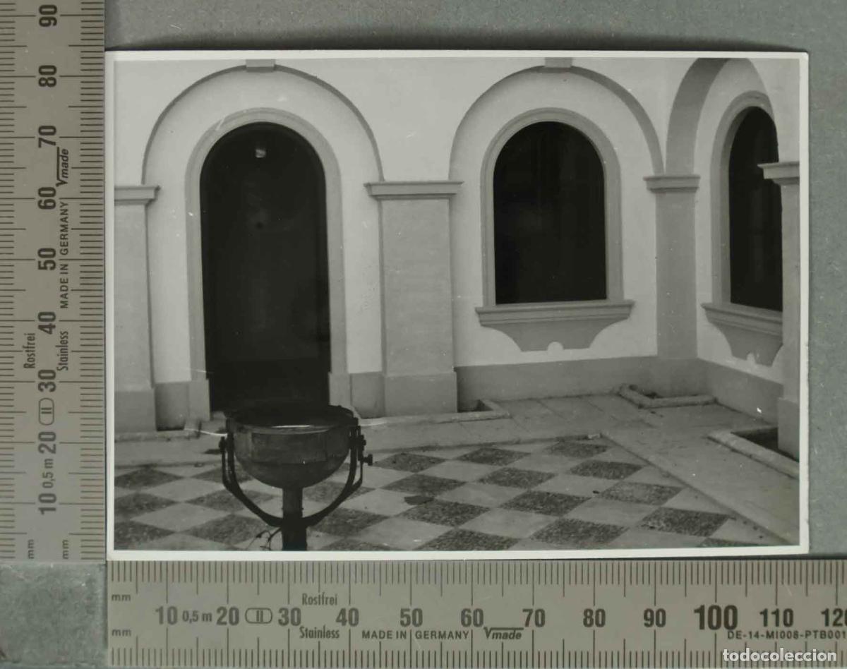 Fotograf&iacute;a antigua: FOTOGRAFIA. INTERIOR SANTUARIO VIRGEN DE LA CABEZA HACIA 1941