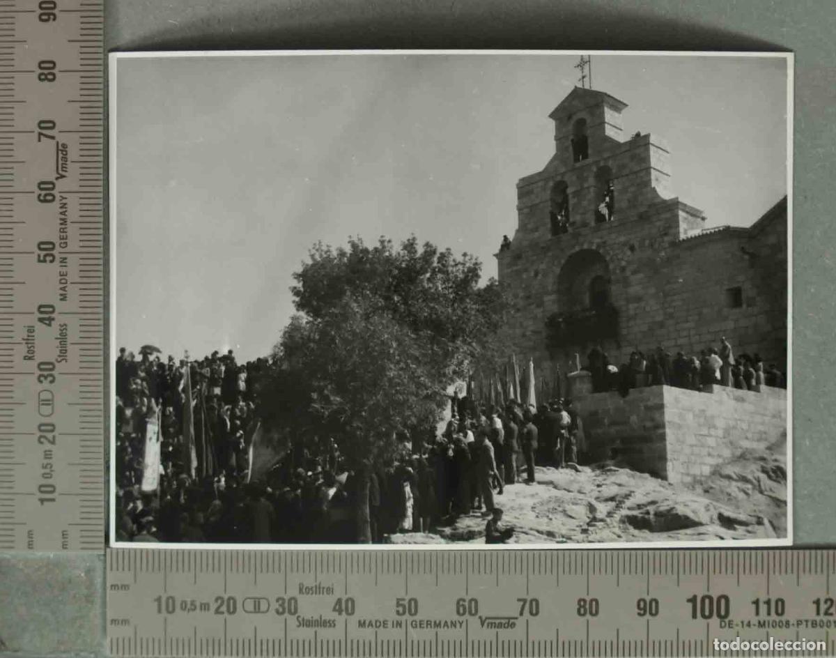 Fotograf&iacute;a antigua: FOTOGRAFIA. Santuario de la Virgen de la Cabeza - ROMERIA 1941