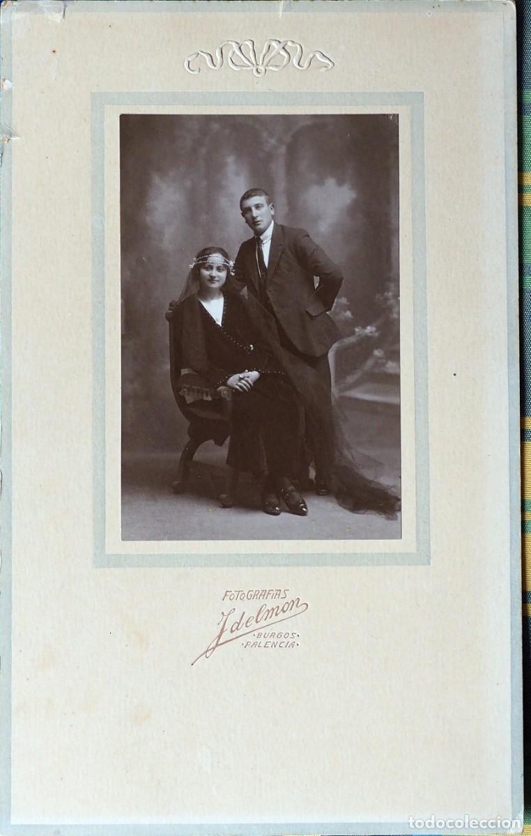 Fotograf&iacute;a antigua: ANTIGUA FOTOGRAF&Iacute;A DE PAREJA. FOTOGRAFO. IDELMON BURGOS