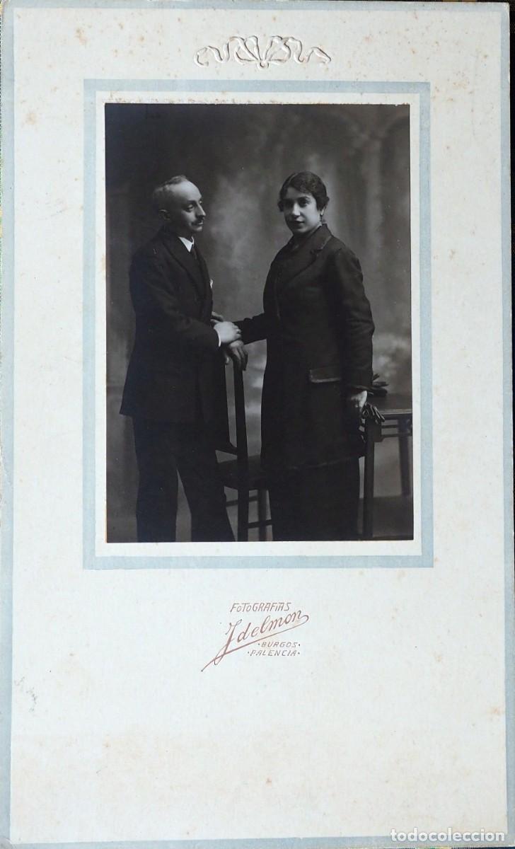 Fotograf&iacute;a antigua: ANTIGUA FOTOGRAF&Iacute;A DE PAREJA. FOTOGRAFO. IDELMON BURGOS