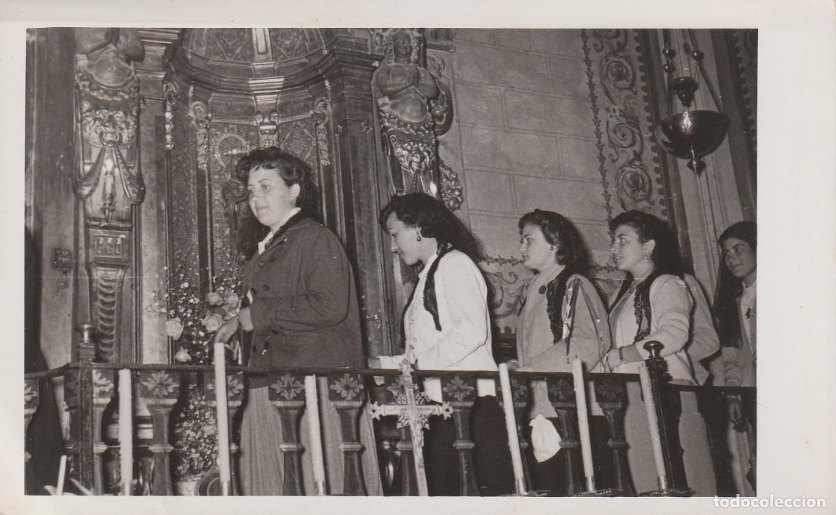 Fotograf&iacute;a antigua: Santuario Nuestra Se&ntilde;ora del Lluch. A&ntilde;os 50 pc