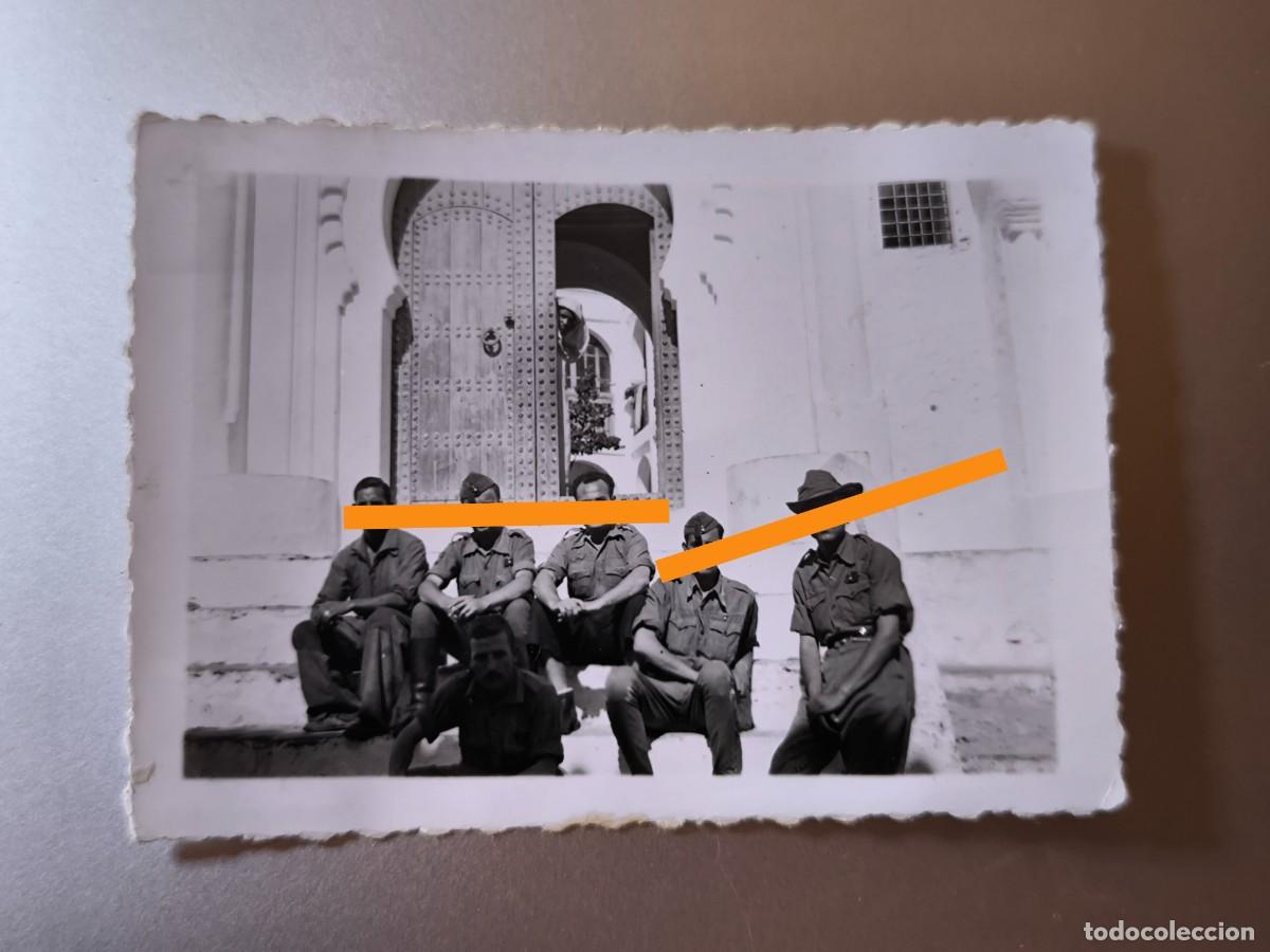 Fotograf&iacute;a antigua: Antigua fotograf&iacute;a militar. Fot&oacute;grafo Calatayud. Ceuta - Tetu&aacute;n.