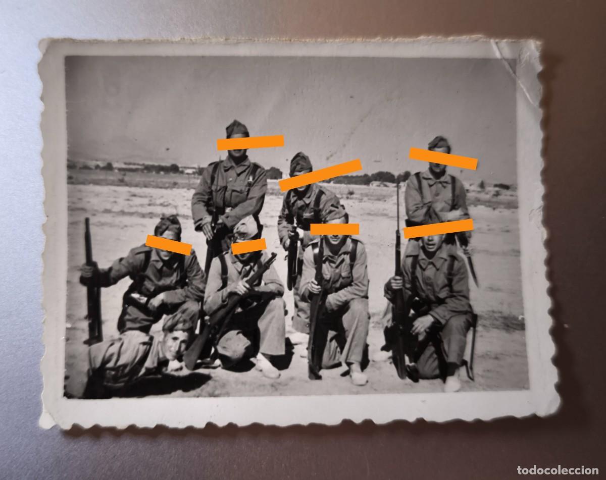 Fotograf&iacute;a antigua: Antigua fotograf&iacute;a militar. Fot&oacute;grafo Jim&eacute;nez. Alicante.