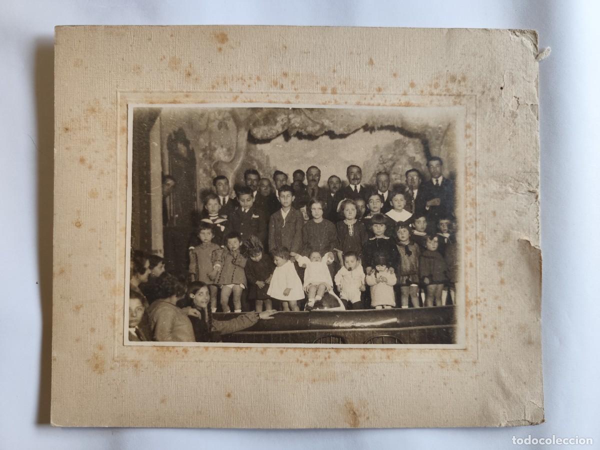 Fotograf&iacute;a antigua: ANTIGUA FOTOGRAFIA DE GRUPO HOMBRES , NI&Ntilde;OS, NI&Ntilde;AS, BEB&Eacute;S, COMUNIONES, A&Ntilde;OS 30