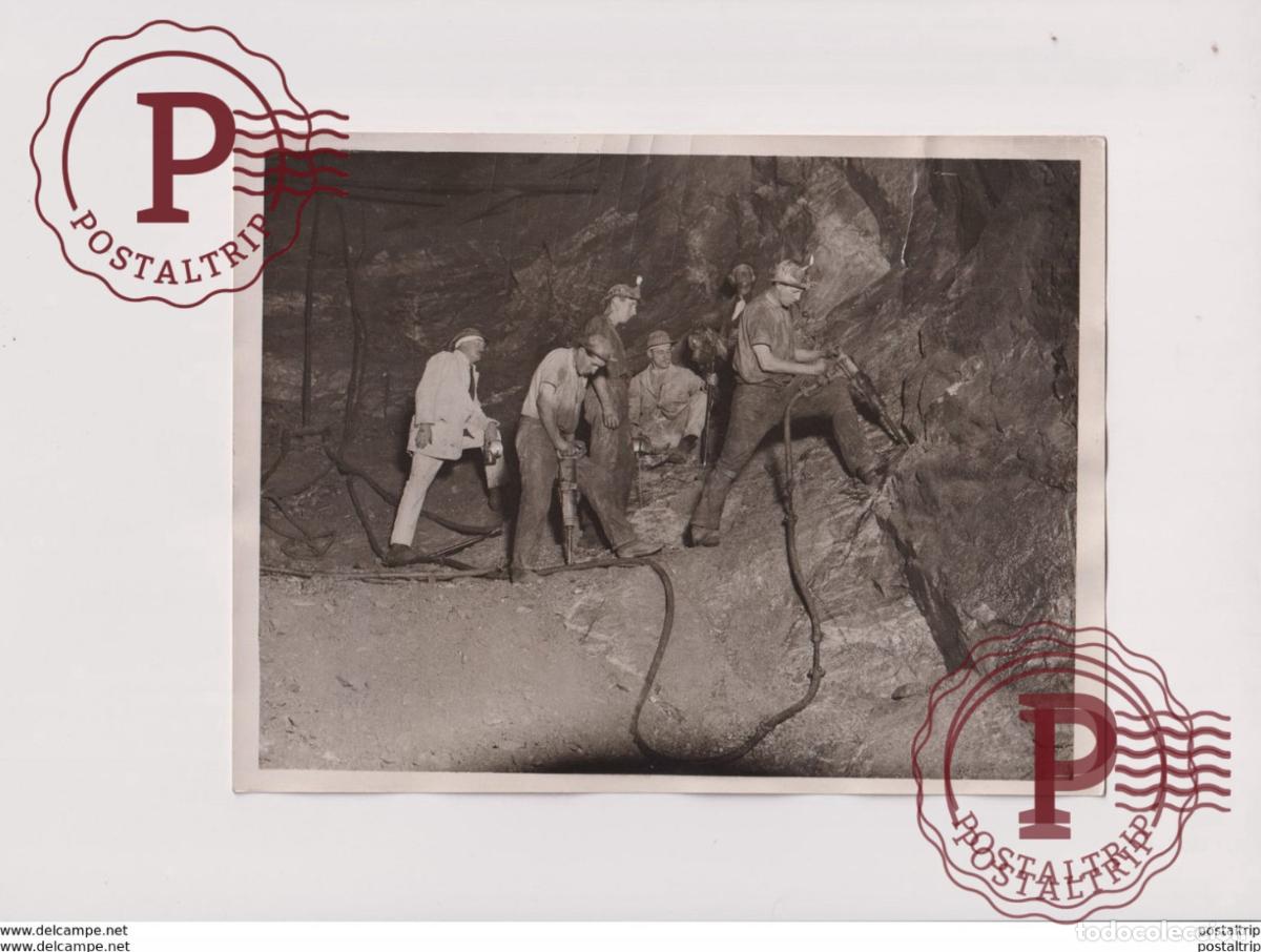 Fotograf&iacute;a antigua: ARSENIC MINE MINING MINE MINAS 20*15 cm Fonds Victor FORBIN 1864-1947