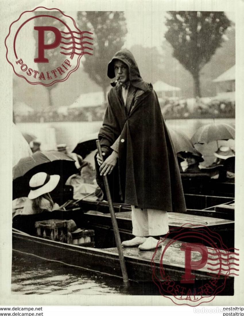 Fotograf&iacute;a antigua: HENLEY REGATTA 21*16 cm Fonds Victor FORBIN 1864-1947