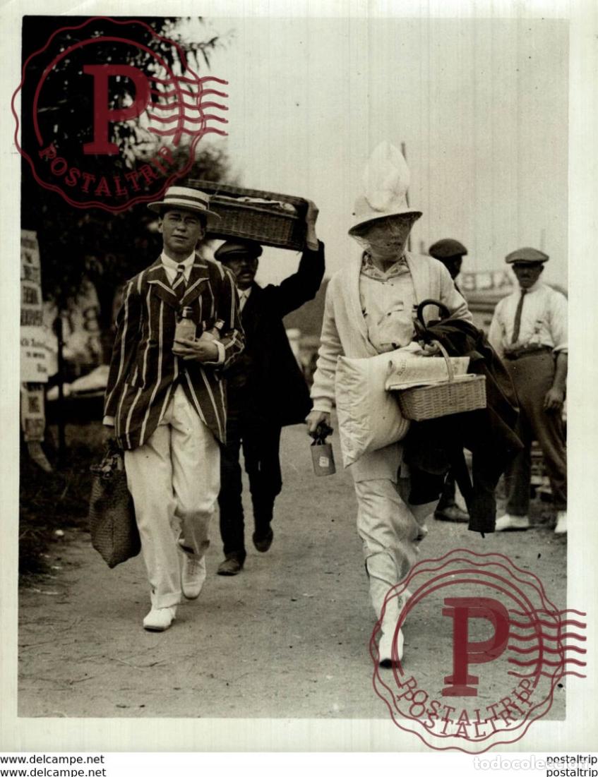 Fotograf&iacute;a antigua: HENLEY REGATTA 21*16 cm Fonds Victor FORBIN 1864-1947