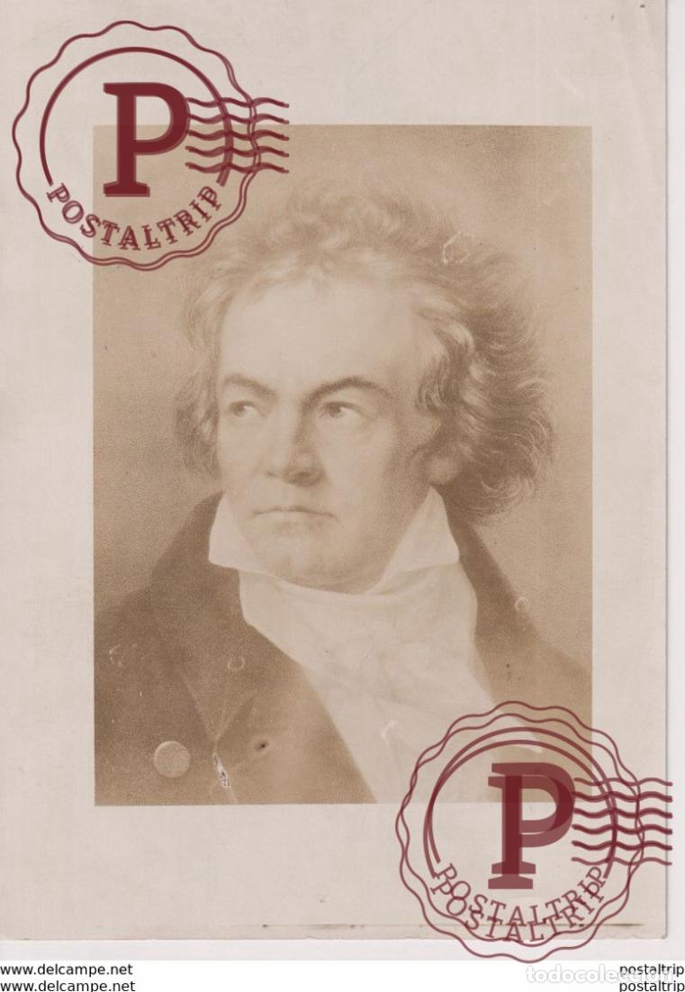 Fotograf&iacute;a antigua: CENTENAIRE BEETHOVEN LUDWIG VON 18*13CM Fonds Victor FORBIN 1864-1947