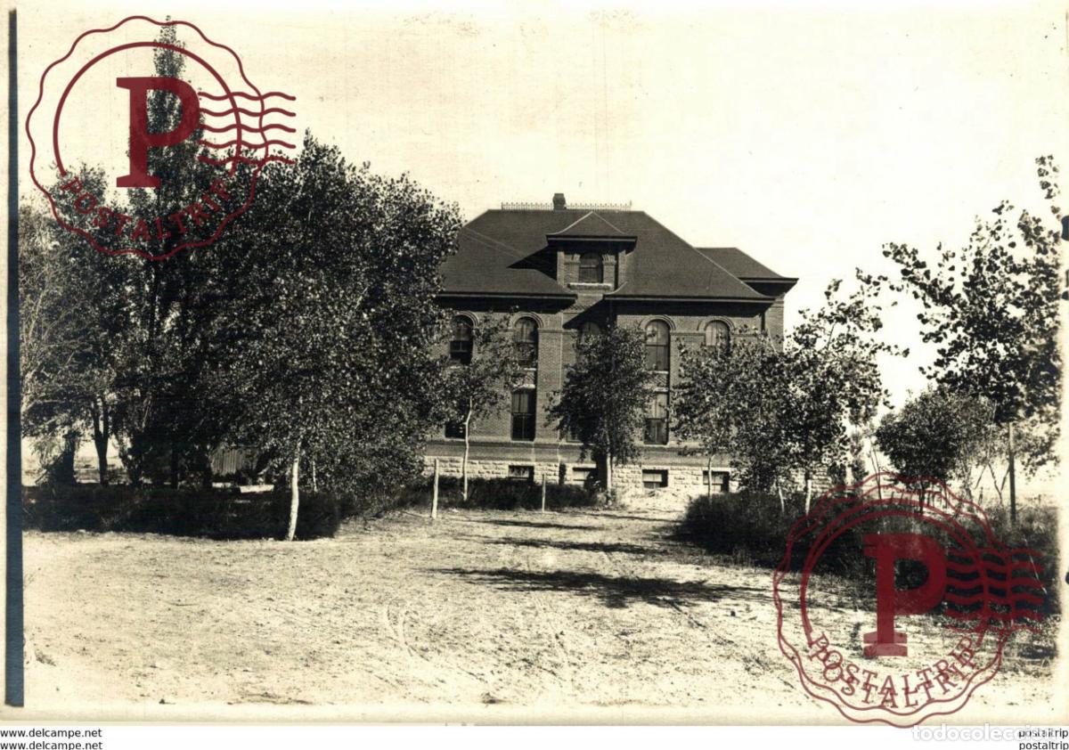 Photographie ancienne: UNIVERSITY OF NEW MEXICO 18*12CM Fonds Victor FORBIN 1864-1947