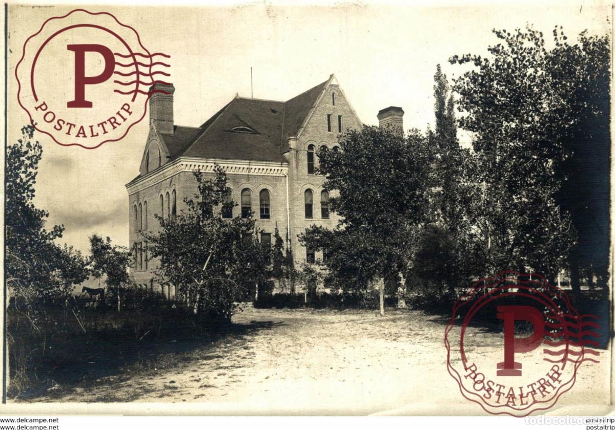 Photographie ancienne: UNIVERSITY OF NEW MEXICO 18*12CM Fonds Victor FORBIN 1864-1947