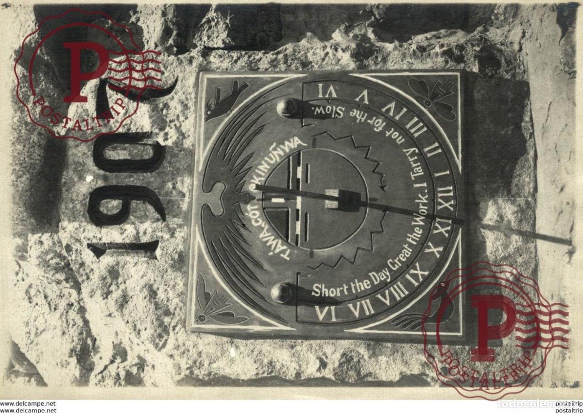 Photographie ancienne: UNIVERSITY OF NEW MEXICO 18*12CM Fonds Victor FORBIN 1864-1947