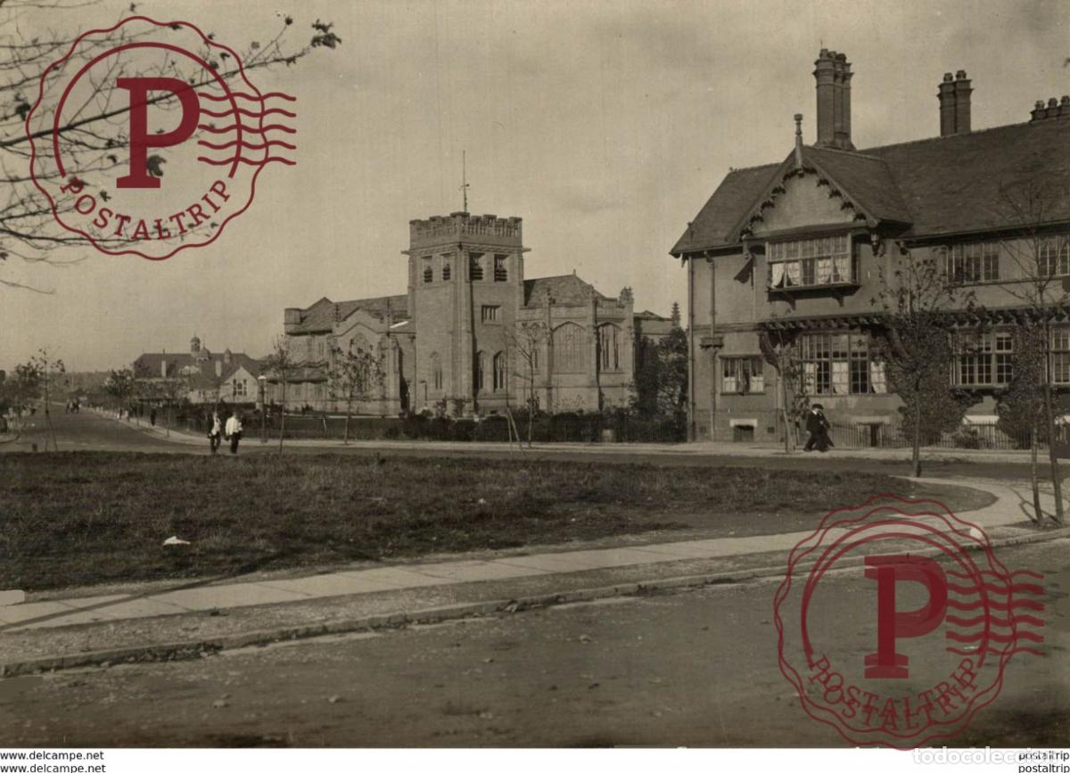 Antique Photography: model village port sunlight Merseyside ENGLAND UNITED KINGDOM CHESHIRE 16*12CM Fonds Victor FORBIN