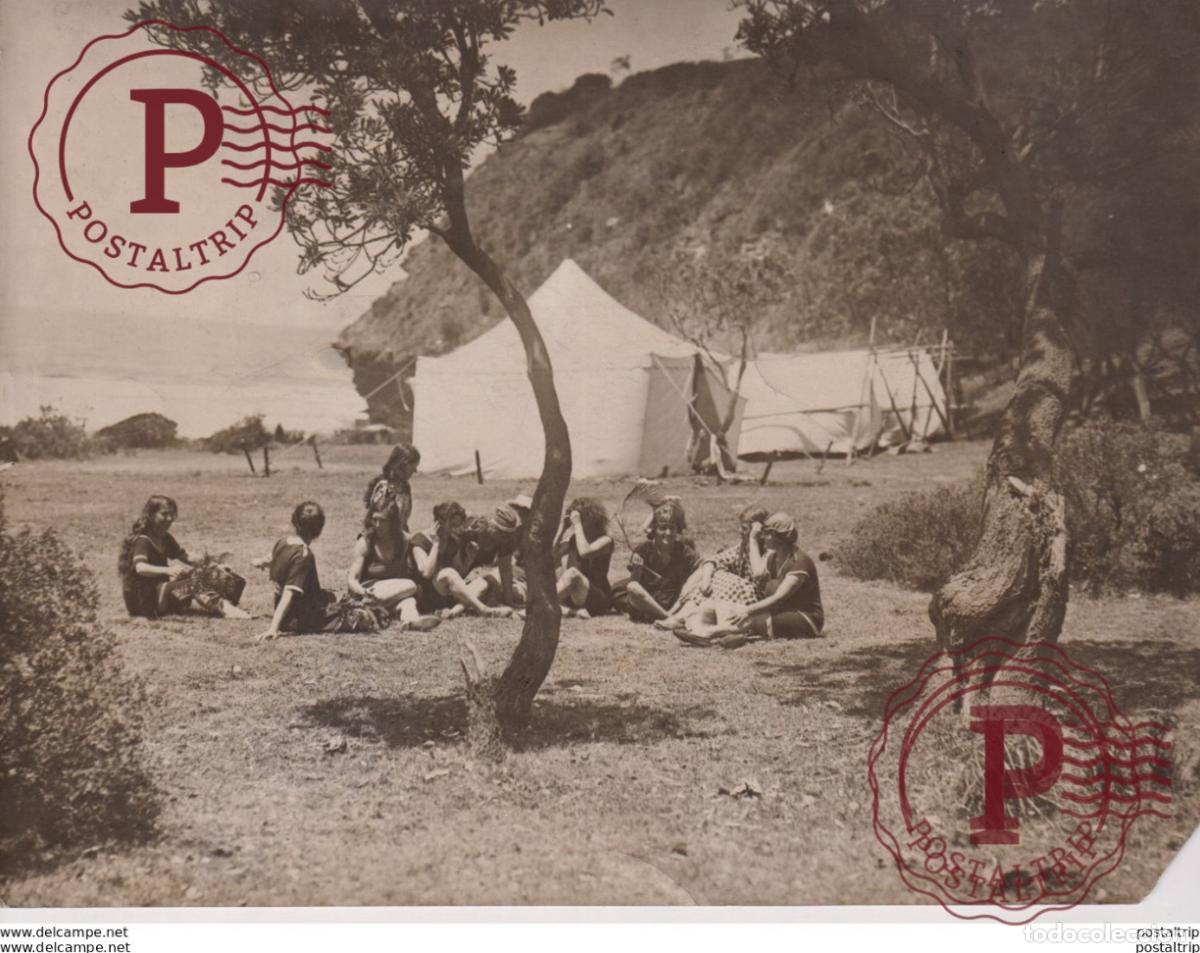 Fotograf&iacute;a antigua: W.A.A.C. GIRLS 21*16CM Fonds Victor FORBIN 1864-1947