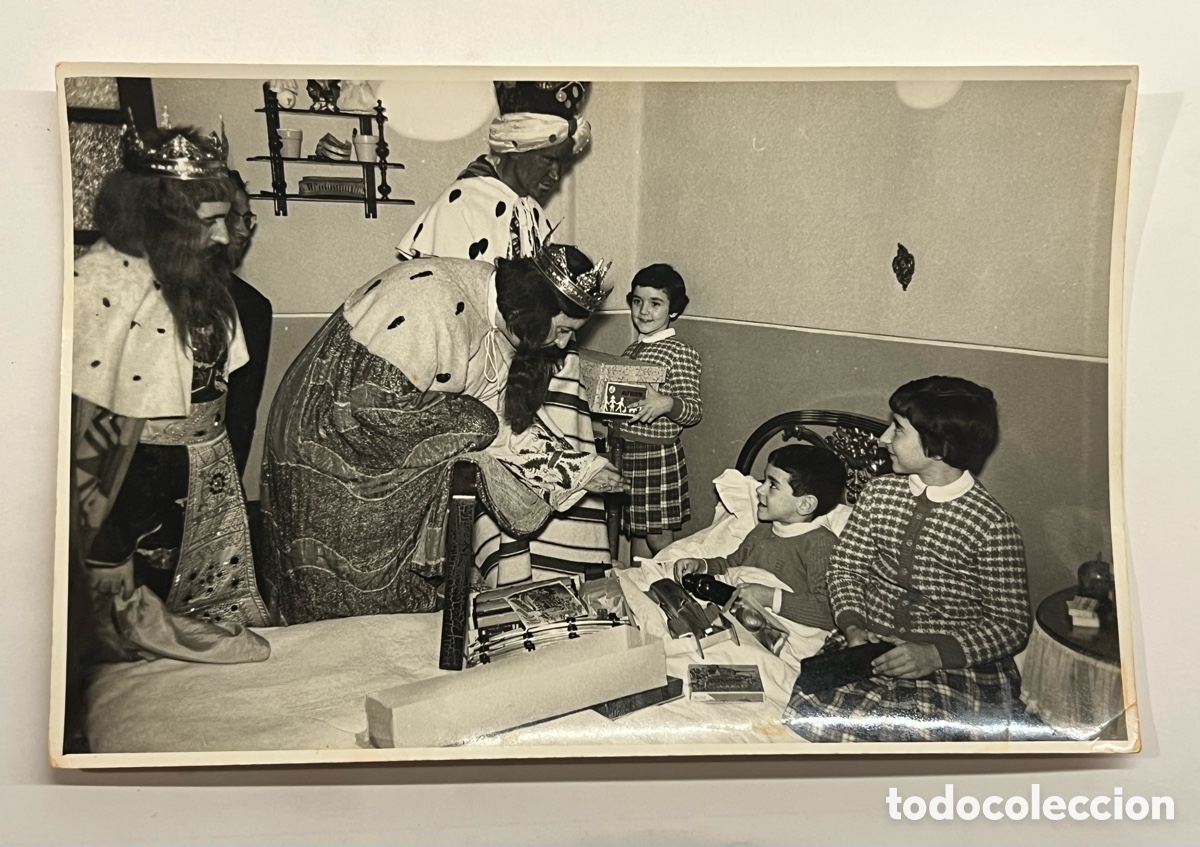 Fotograf&iacute;a antigua: LOS REYES MAGOS DE ORIENTE.. Fotograf&iacute;a Melchor, Gaspar y Baltasar.. Fotograf&iacute;a FINEZAS