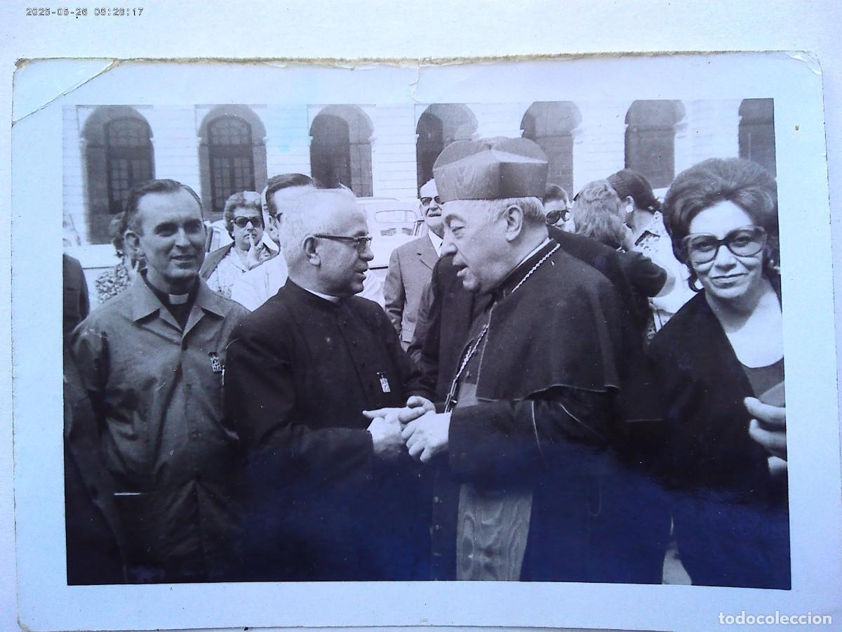 Fotograf&iacute;a antigua: FOTO DEL CARDENAL BUENO MONREAL , SEVILLA
