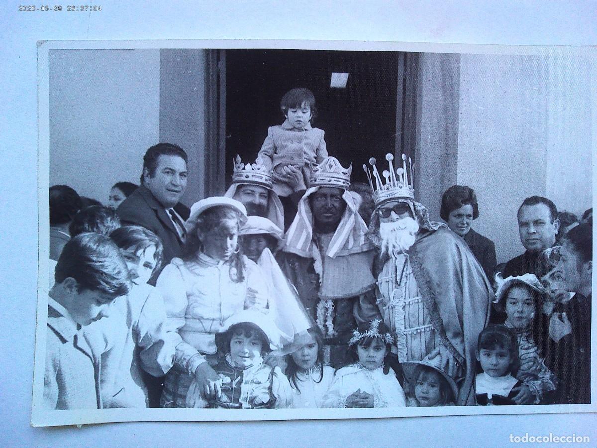 Antique Photography: FOTO DE CABALGATA DE REYES MAGOS : REYES , PAJES Y NI&Ntilde;OS